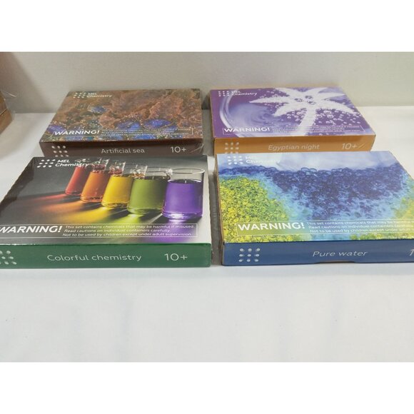 MEL Science Kits Homeschool Chemistry Lot Of 9 New & Sealed - Picture 4 of 16